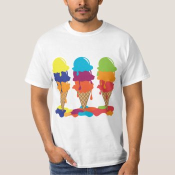 Ice Cream Shirt by nyxxie at Zazzle