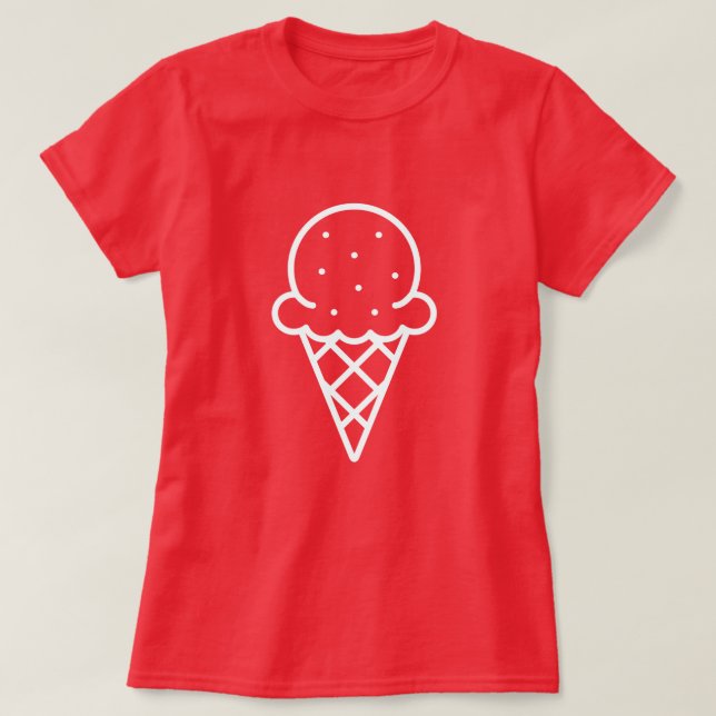 Ice Cream Shirt - Dark Colors (Design Front)