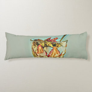 Ice cream shop body pillow