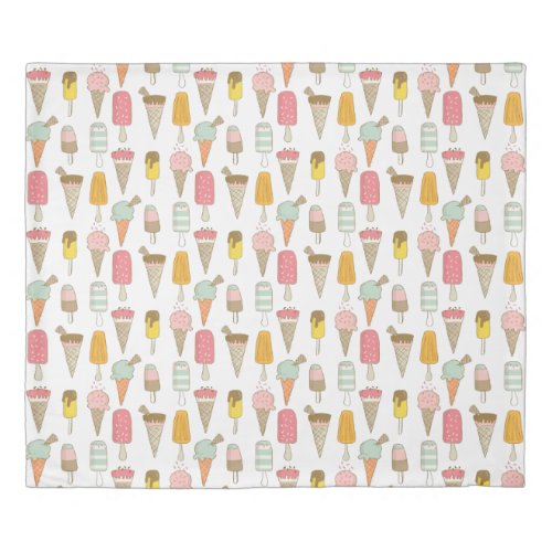 Ice Cream Shop Novelty  Duvet Cover