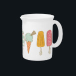 Ice Cream Shop Novelty Summer  Teapot Beverage Pitcher<br><div class="desc">the latest addition to the collection.</div>