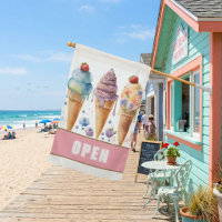 Ice Cream Shop OPEN Sign