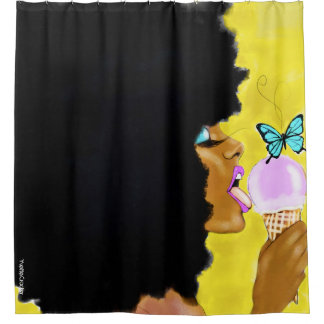 Ice Cream Shower Curtain
