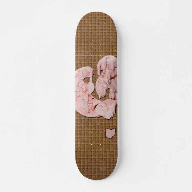 Ice Cream Skateboard Deck (Front)