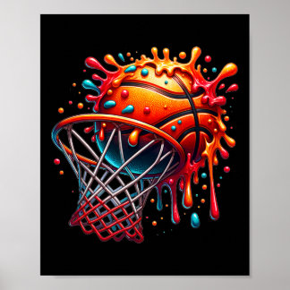 Ice Cream Sketll Drip Boys Girls Kids Sketll Stuff Poster