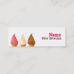 Ice Cream Skinny Business Cards