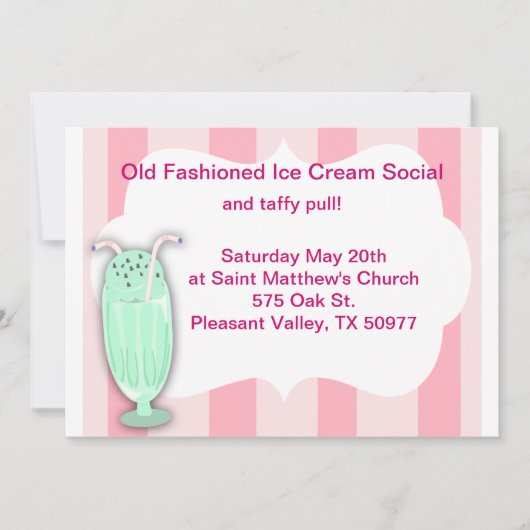 Ice Cream Social (Front)