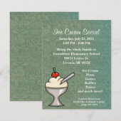 Ice Cream Social Flyer (Front/Back)