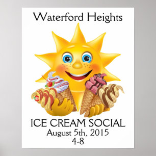 Ice Cream Social - SRF Poster