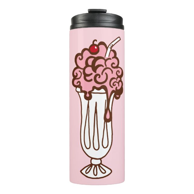 Ice Cream Soda Thermal Tumbler Gift (Front)