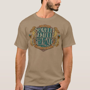Ice Cream Sorelle Gemelle Gelato 1954 T-Shirt