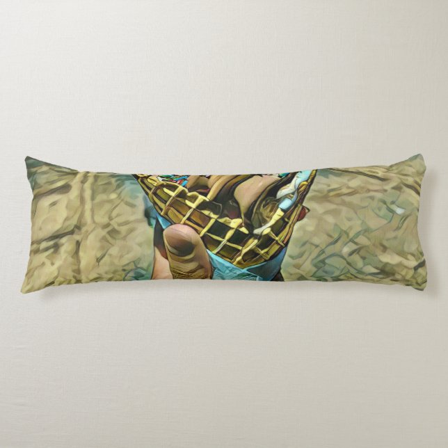 Ice cream sprinkles body pillow (Front)