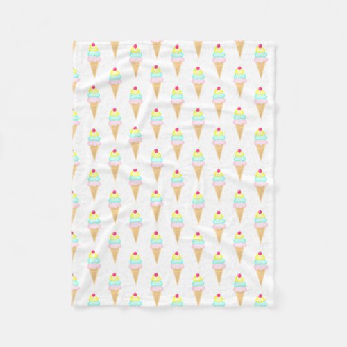 Ice Cream Sprinkles _ Fleece Blanket