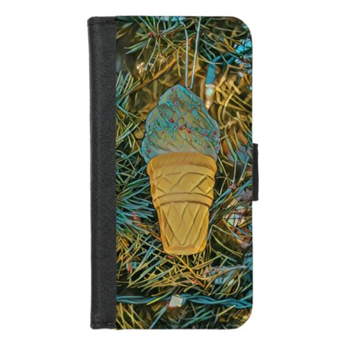 Ice cream sprinkles iPhone 87 wallet case
