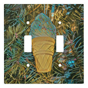 Ice cream sprinkles light switch cover