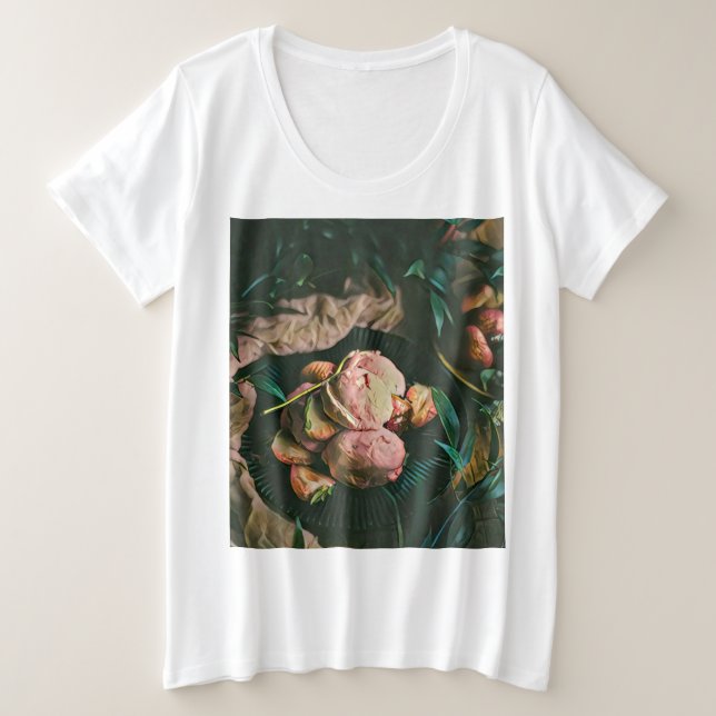 Ice cream sprinkles plus size T-Shirt (Design Front)