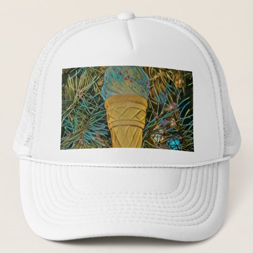 Ice cream sprinkles trucker hat