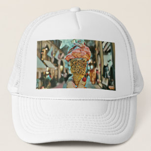Ice cream sprinkles trucker hat