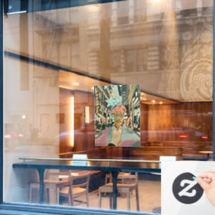 Ice cream sprinkles window cling