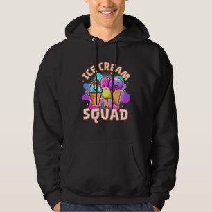 Ice cream squad  4 hoodie