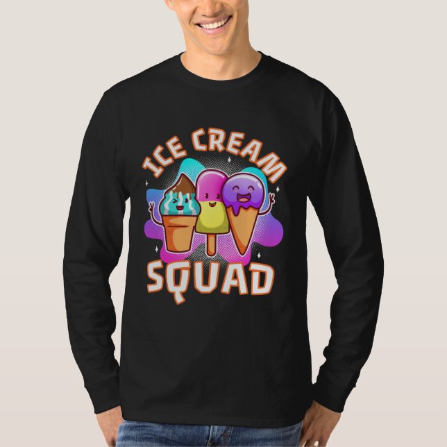 Ice cream squad  4 T-Shirt (Front)