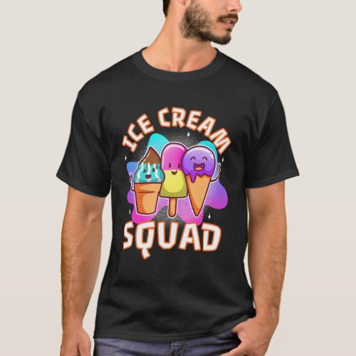 Ice cream squad T_Shirt