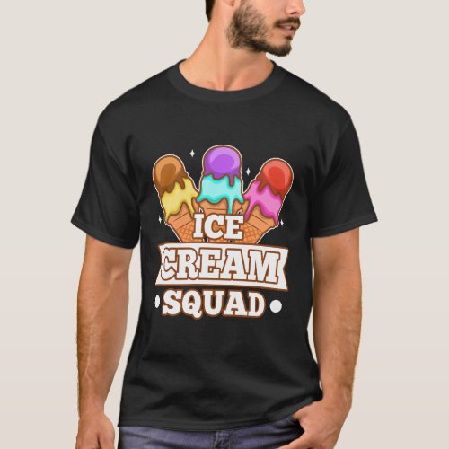 Ice cream squad T_Shirt