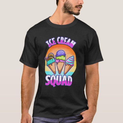 Ice cream squad T_Shirt