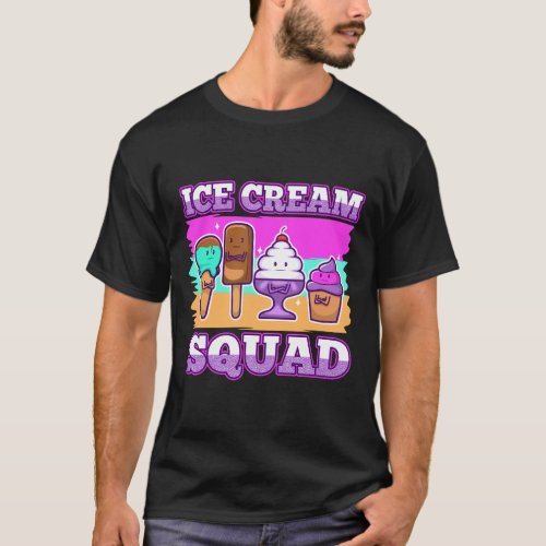 Ice cream squad T_Shirt