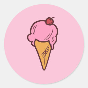 Ice Cream Stickers