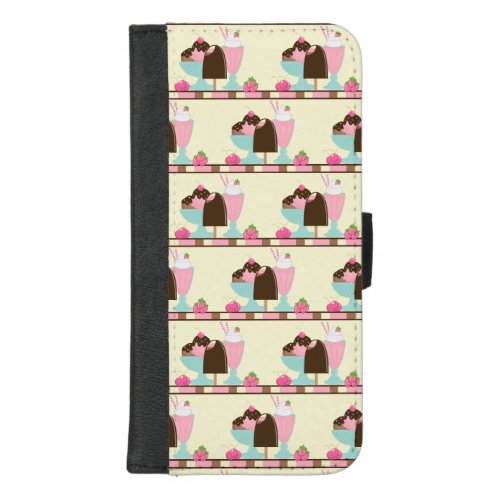 Ice Cream Sundae and Other DeliciousTreats iPhone 87 Plus Wallet Case