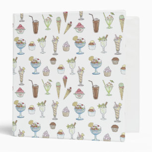 Ice Cream Sundae Collage Binder