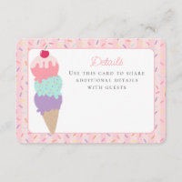 Ice Cream Sundae Heres the Scoop Details Insert