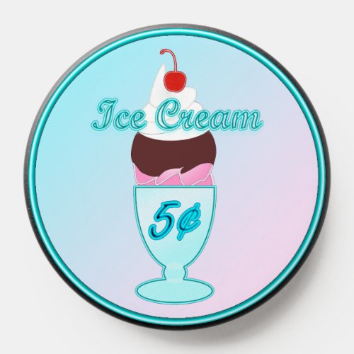 Ice Cream Sundae Phone Grips PopSocket