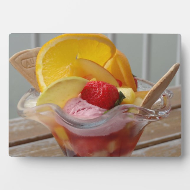 Ice Cream Sundae plaque (Front)