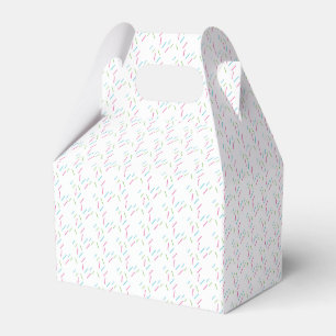 Ice Cream Sundae Sprinkles Birthday Party Favor Boxes