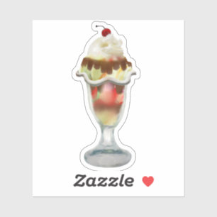 Ice cream Sundae  Sticker