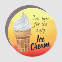 Ice Cream Swirls Cruise Lover Cabin Door Marker
