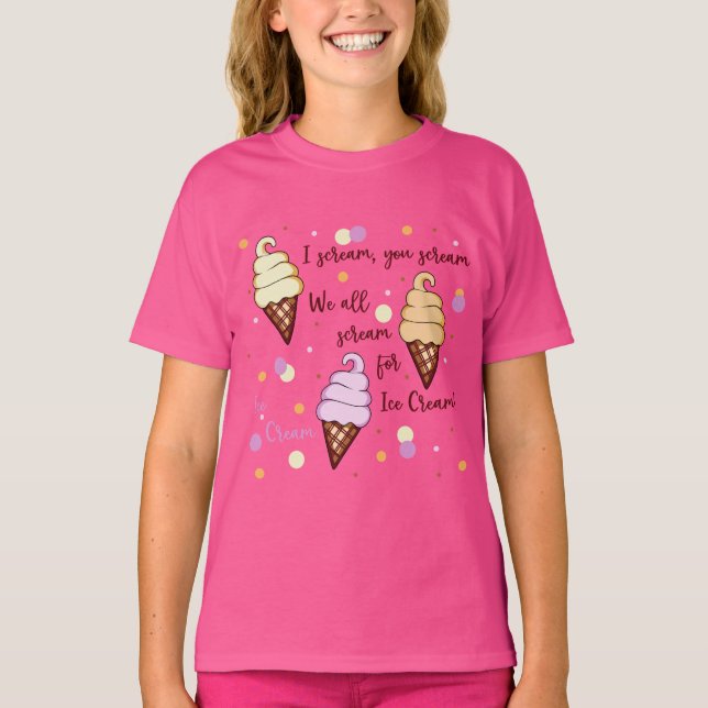 Ice Cream T-Shirt (Front)