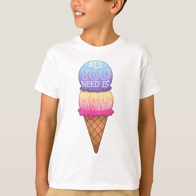 Ice Cream T-Shirt (Front)