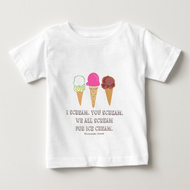Ice Cream T-Shirts (Front)