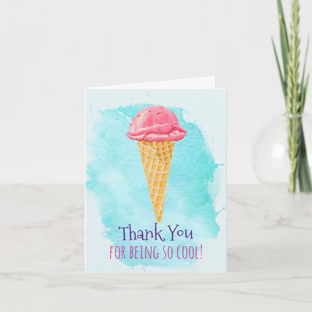 Ice Cream Thank You (Front)