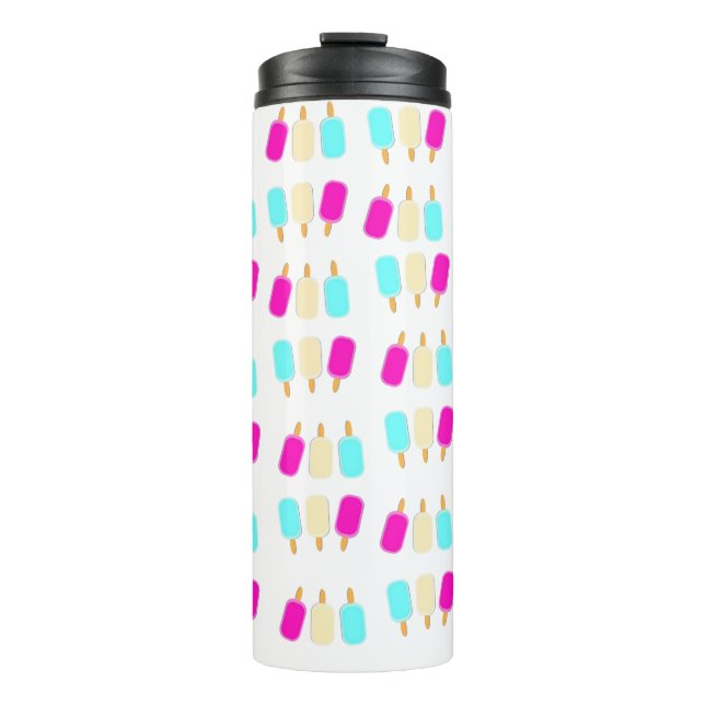 ice cream three colors thermal tumbler (Front)