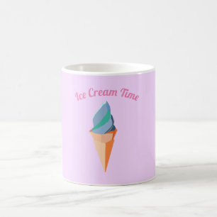Ice Cream Time Pink Mug