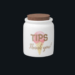 Ice Cream Tip Jar<br><div class="desc">❤All designed with love by WitCraft Designs™! Personalize your way 👌 Find and follow us on social media (ⒻⓅⓉ) 📷 TAG #witcrafting and share your purchases on social media with us!! You can connect to all my social media accounts at www.witcraft.com Visit my designer profile to see all my shops...</div>