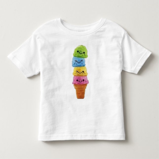 ice cream toddler t-shirt (Front)