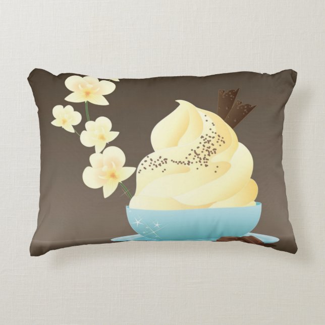Ice Cream Treat Decorative Pillow (Front)