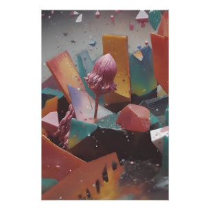 Ice Cream Treeling - Ken Gage Art Poster