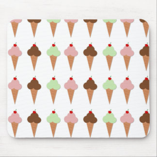 Ice Cream Trio Mouse Pad