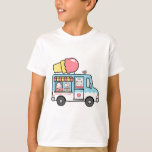 Ice Cream Truck Bird - Galah Cockatoo T-Shirt